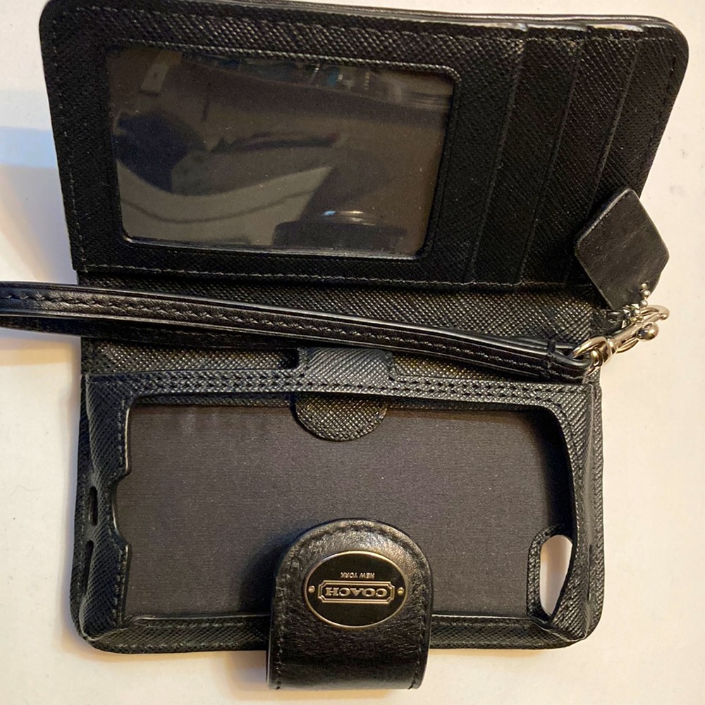 Coach wrist wallet